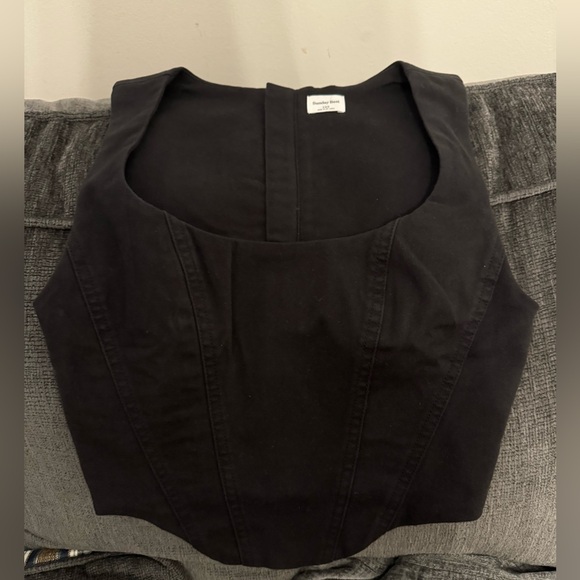 NWT Aritzia Sunday Best Shiloh Bustier Black Size 2XS - Picture 4 of 5